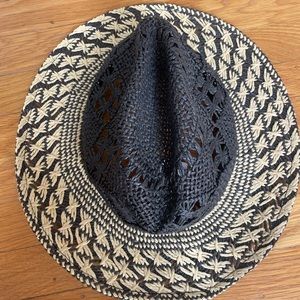Anthropologie woven cowboy hat